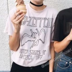 Brandy Melville Led Zeppelin Tee