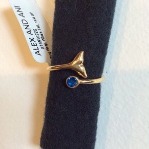 Alex & Ani Whale Tale Ring