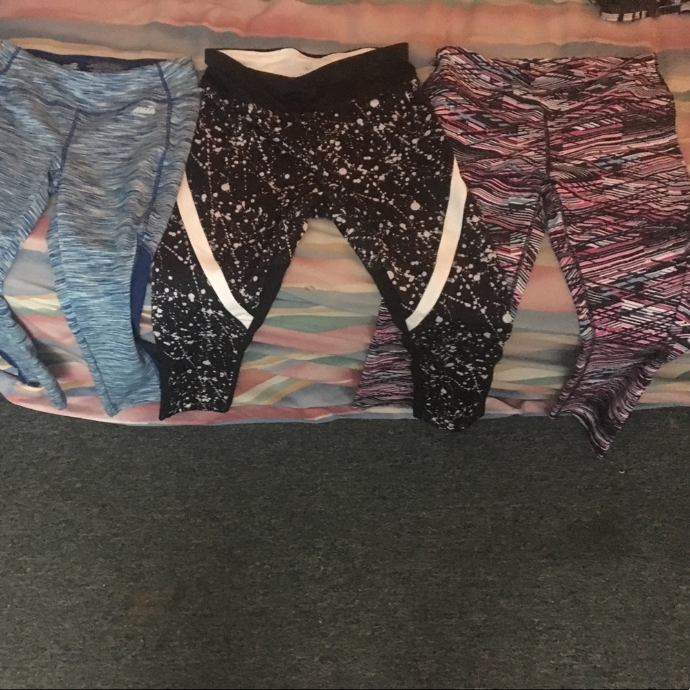 Workout pants. 75 total or 25 each.