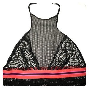 Victoria's Secret lace high neck bralette