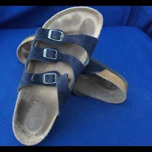 Birkenstock sandals size 38 Dark Blue/Navy