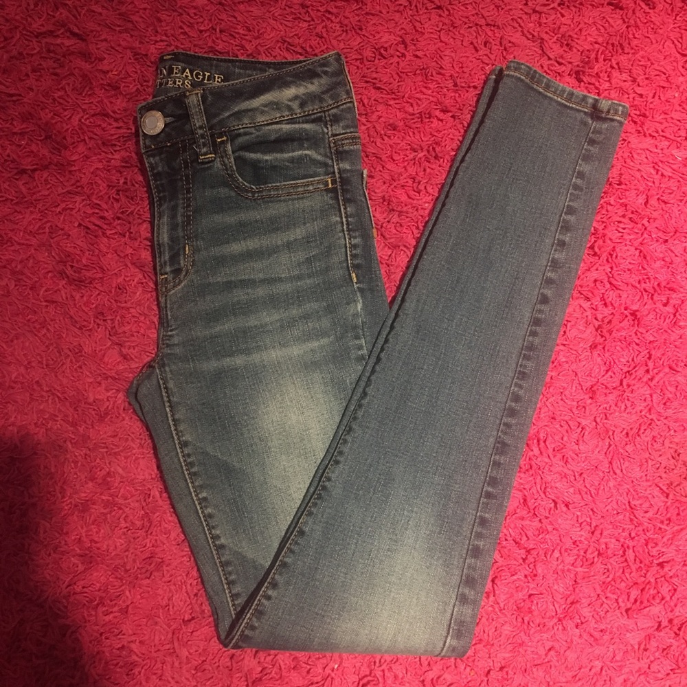 High Waisted Skinny Jeans