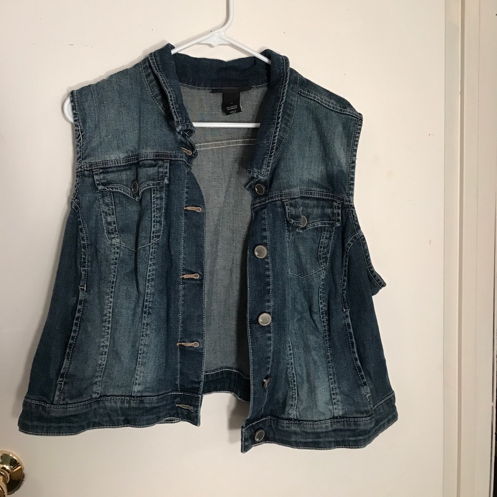 Denim vest