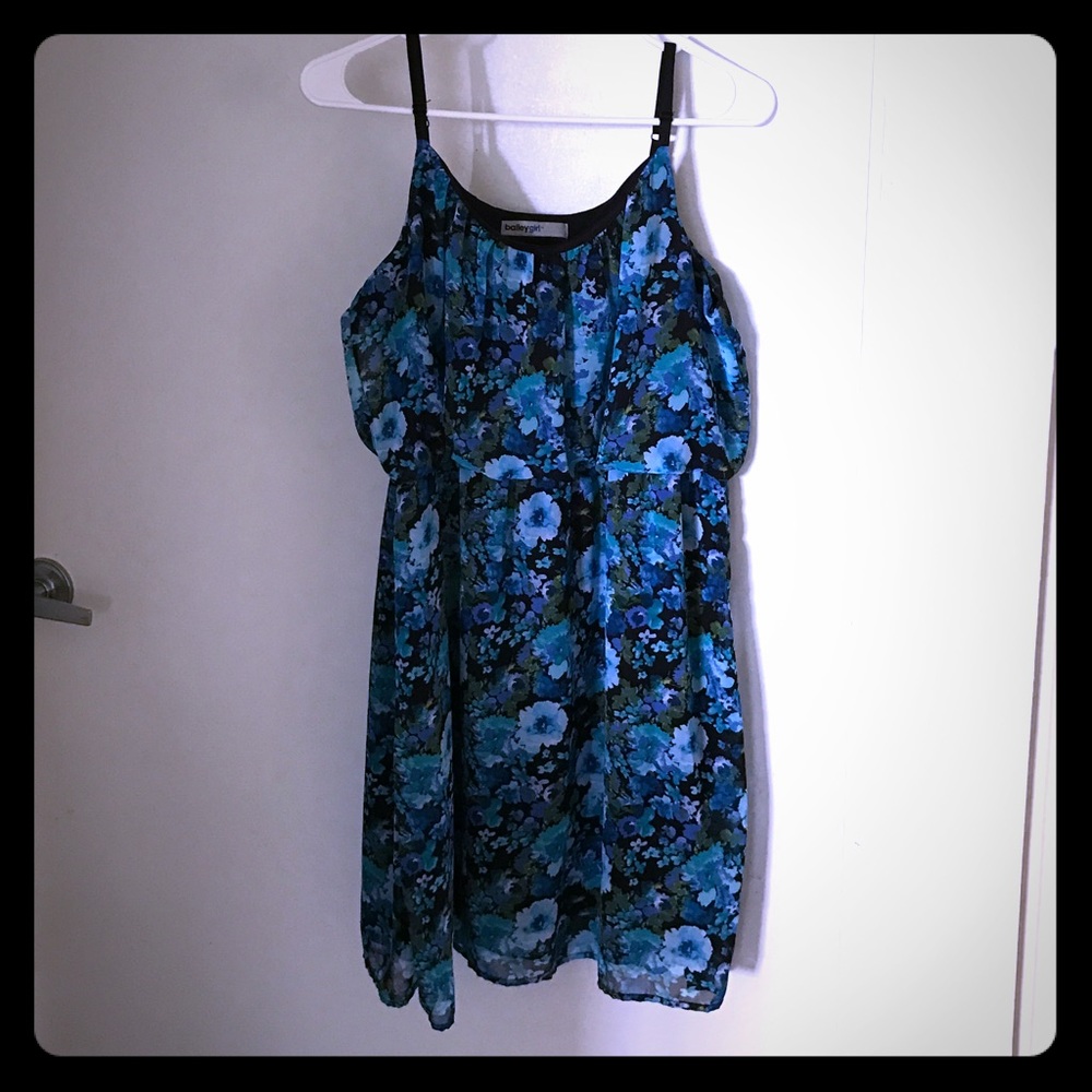 🌺Baileygirl blue floral dress XL