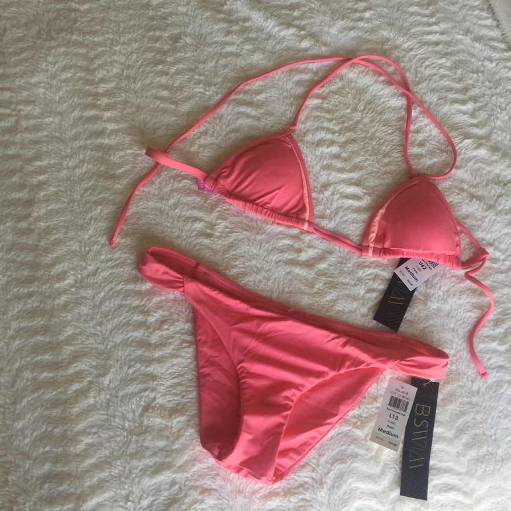 B. Swim Micro Triangle Bikini NWT
