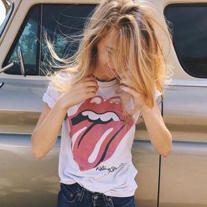 Rolling Stones Brandy Melville Tee