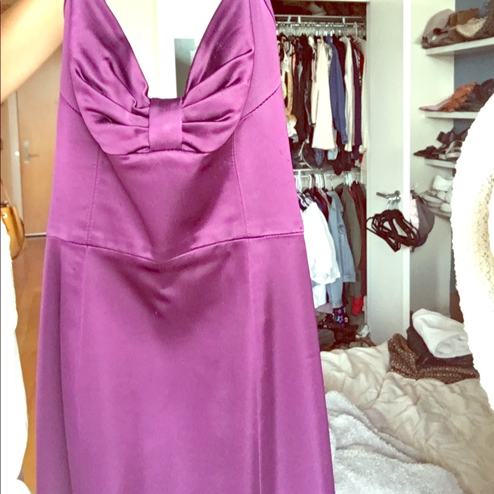 Bebe purple dress