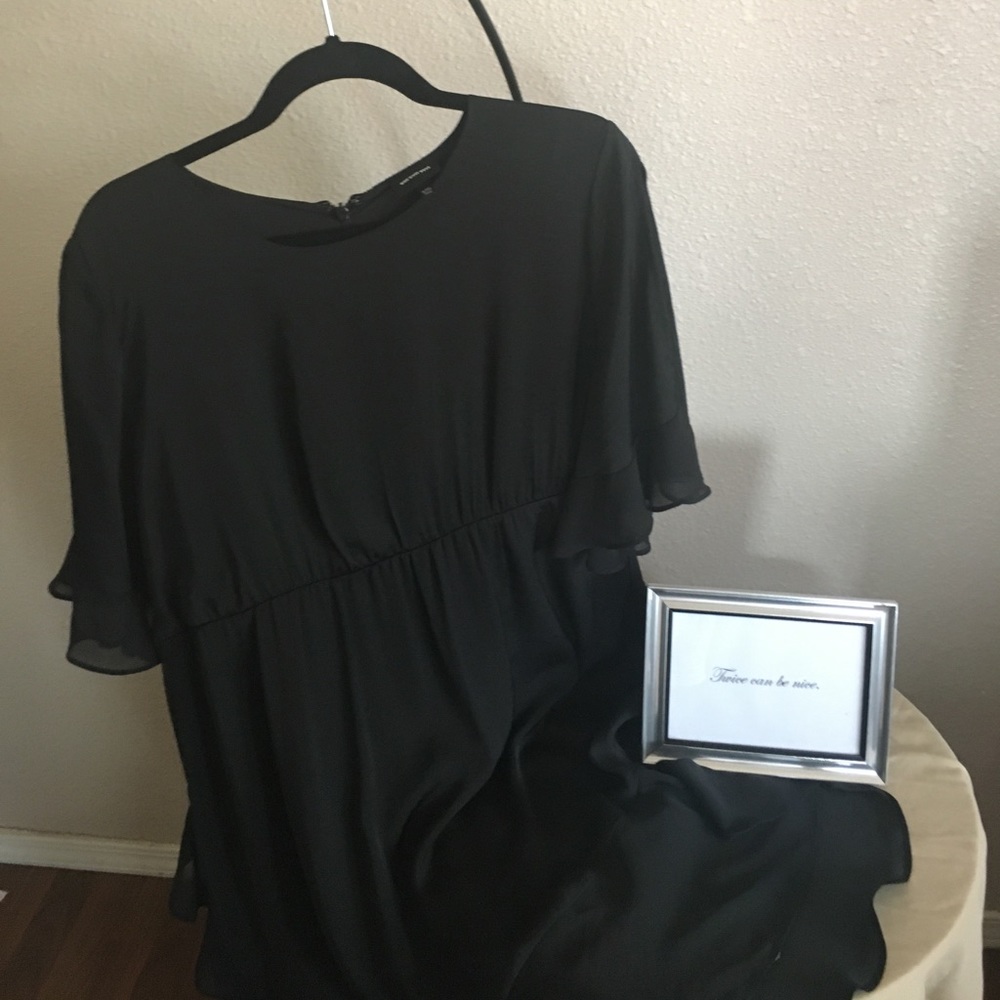 Who What Wear Lil' Black Top/dress