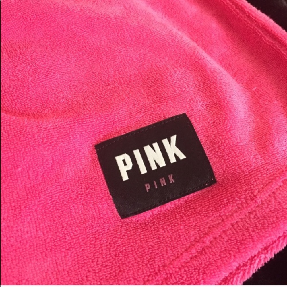 PINK By Victoria's Secret Terrycloth Hoodie size L