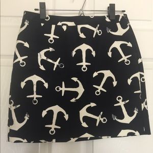 JCrew Nautical Skirt