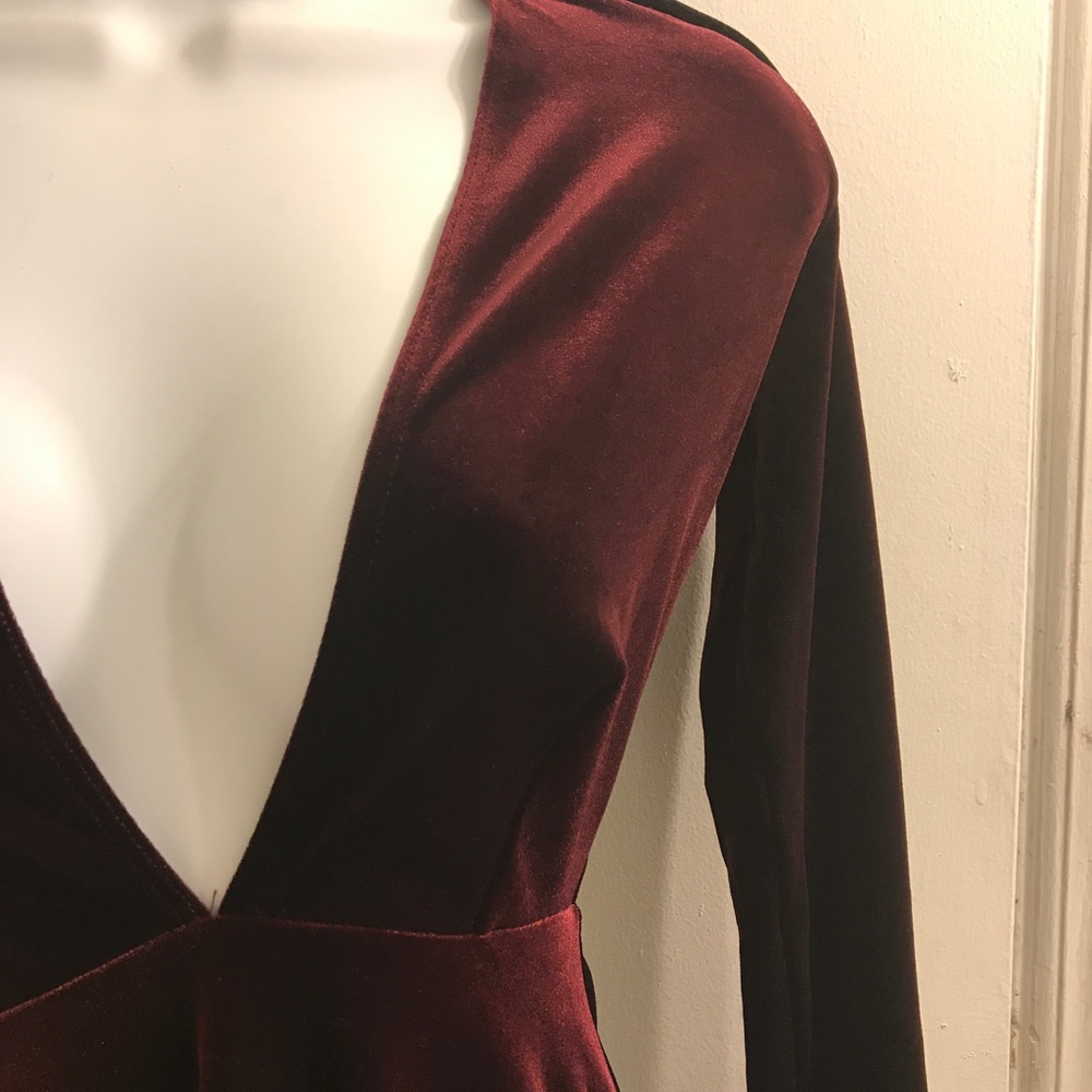 American Apparel velvet dress - Picture 3 of 4