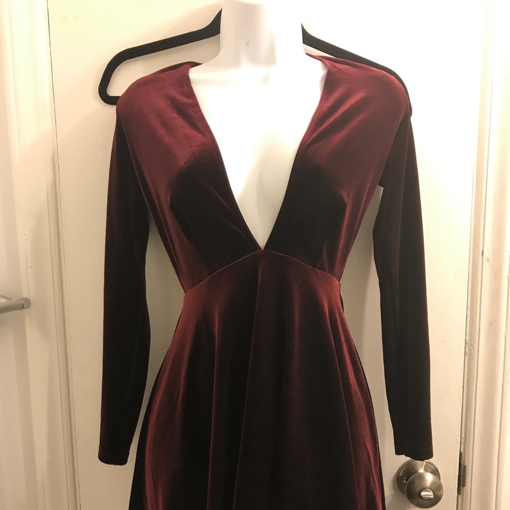 American Apparel velvet dress - Picture 4 of 4