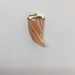 Orange Botswana Agate Tiger Talon