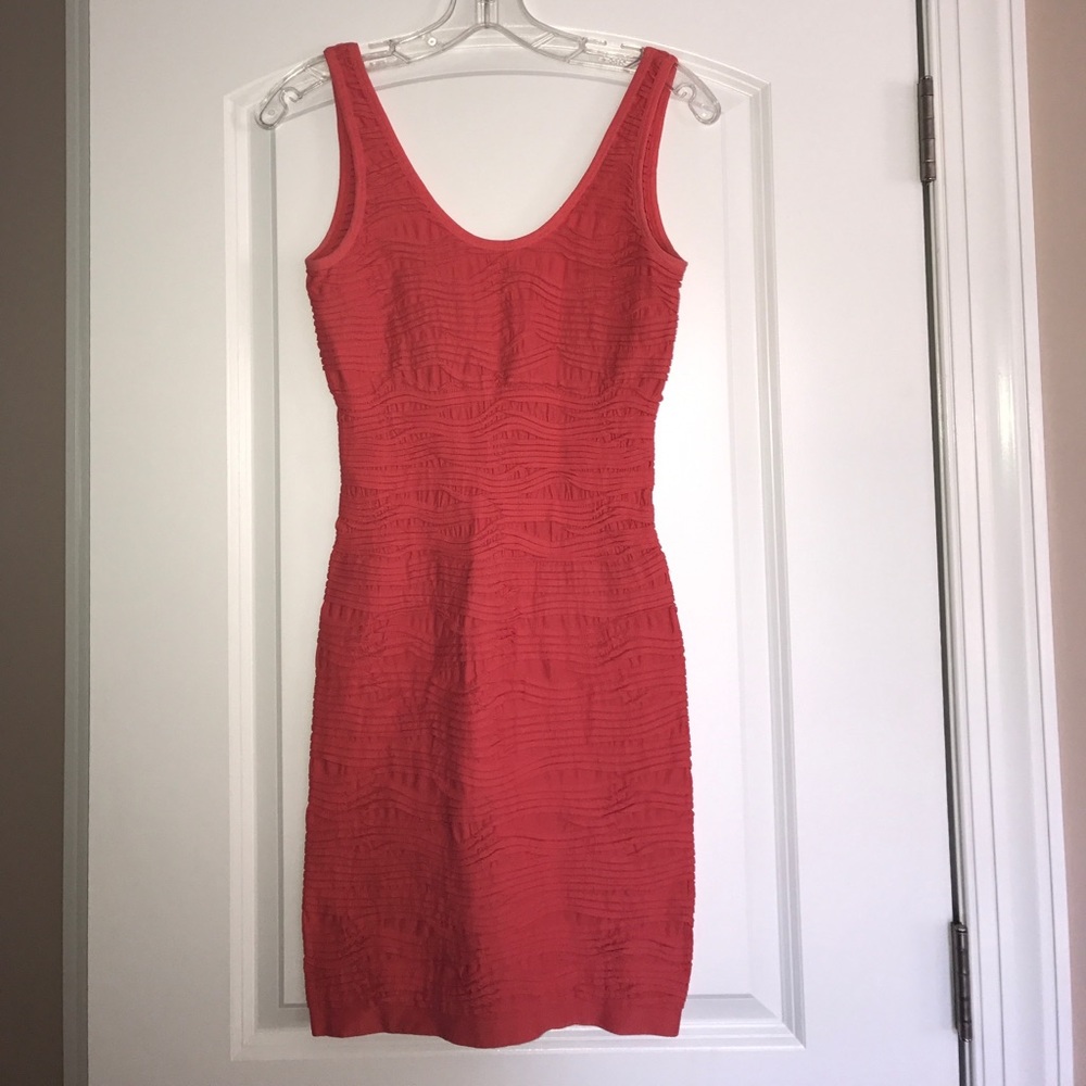 Coral Mini Dress - Size S/M