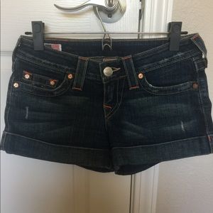 True Religion Jean Shorts - Size 26
