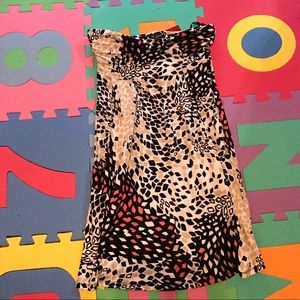 Guess strapless dress