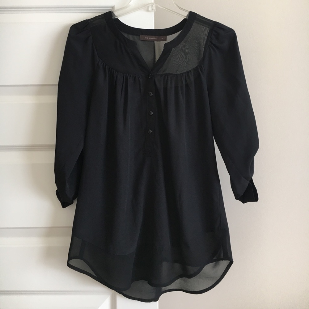 Black blouse from The Limited