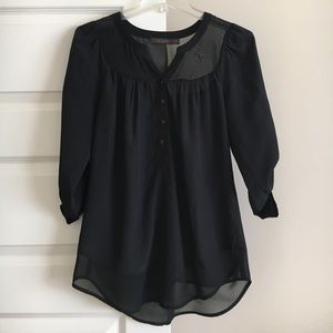 Black blouse from The Limited