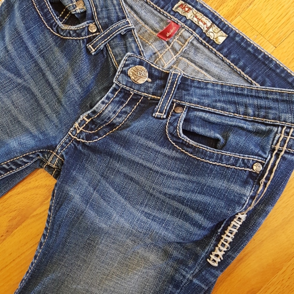 BKE Sabrina Roll Up Capri Jeans