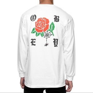Men's Long sleeve obey shirt