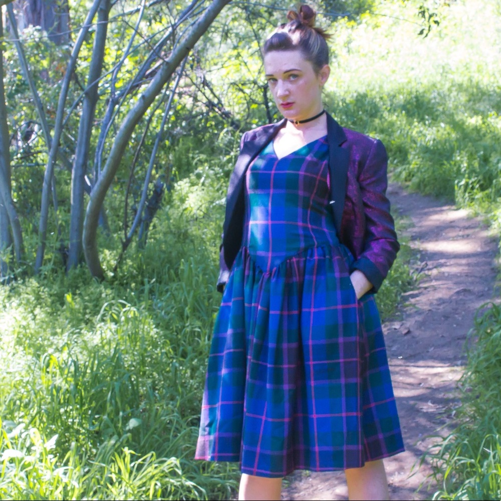 Plaid Dress