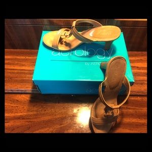 Aerology Horsepower Tan Sandals