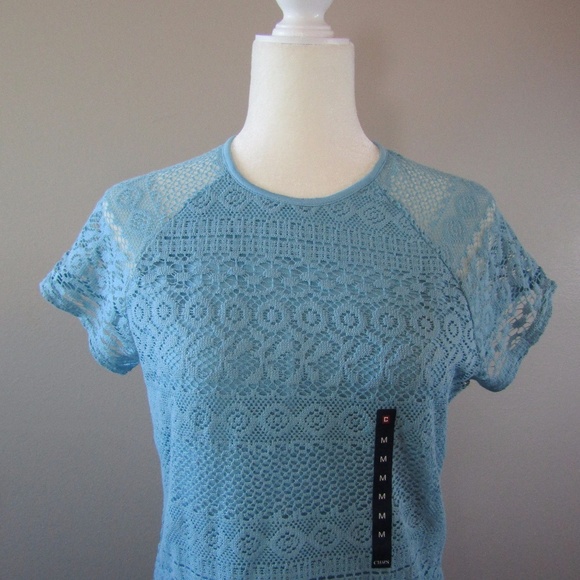 Chaps by Ralph Lauren Top Short Sleeve Size Medium - Picture 3 of 8