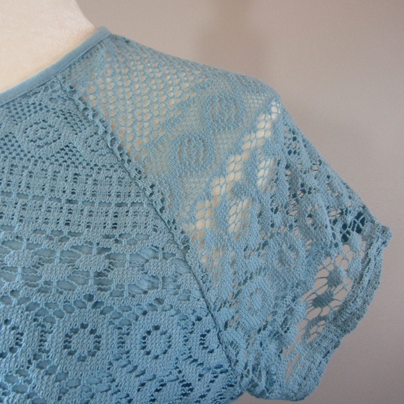 Chaps by Ralph Lauren Top Short Sleeve Size Medium - Picture 5 of 8