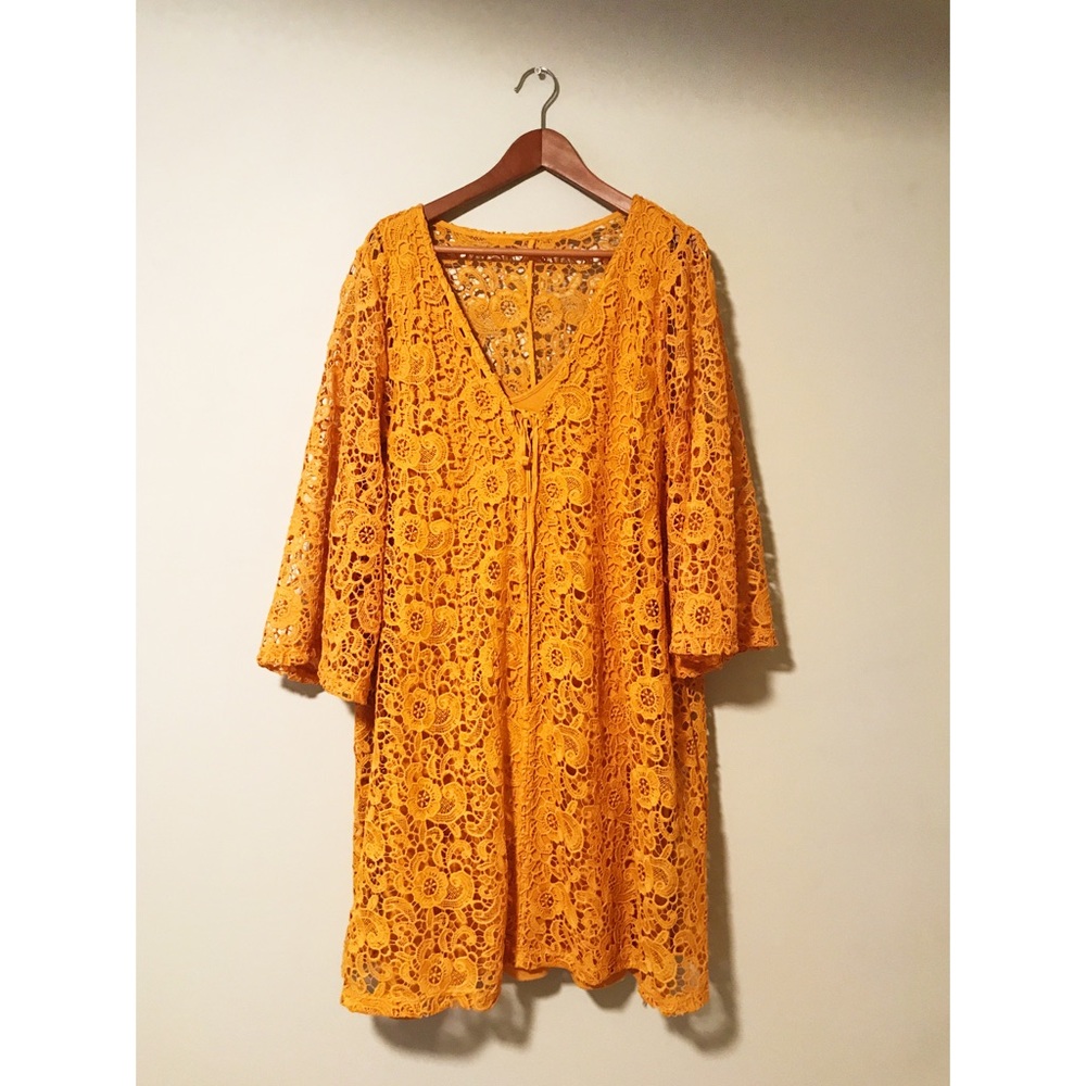 Lane Bryant Crochet Dress