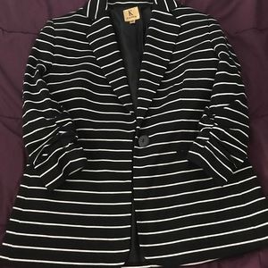 Striped Blazer