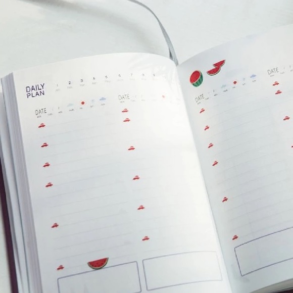 365 days personal diary planner hardcover notebook - Picture 3 of 8