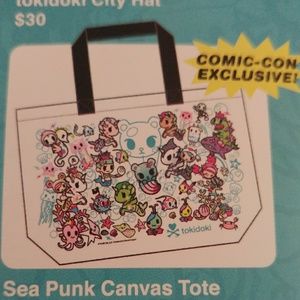 SDCC Tokidoki Exclusive Sea Punk Canvas Tote