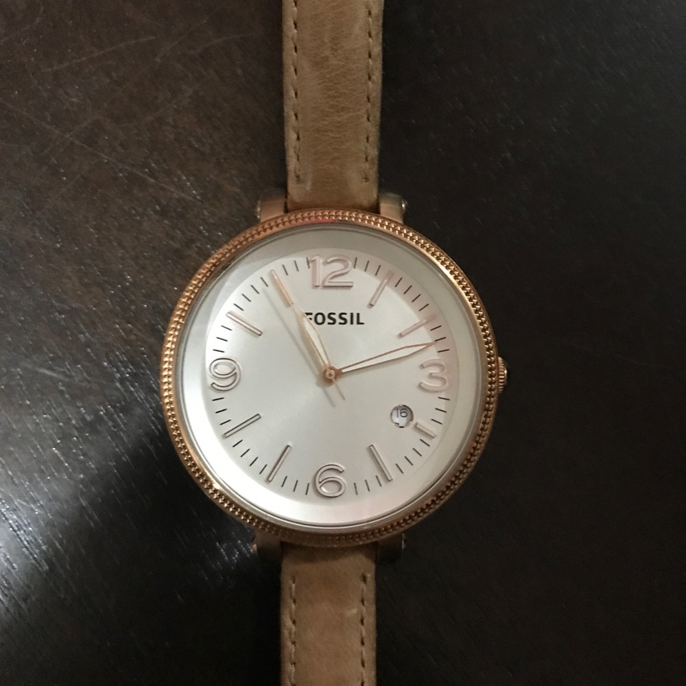 Fossil Rose gold boyfriend watch