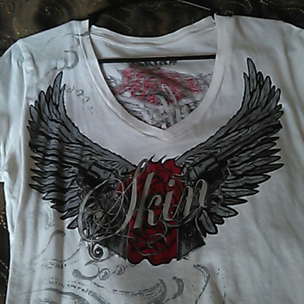 Skin tattoo shirt