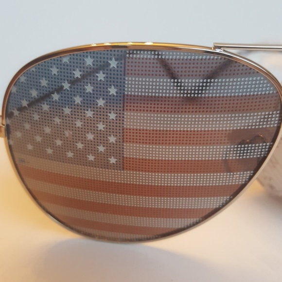 American Flag AVIATOR Sunglasses - Picture 5 of 7