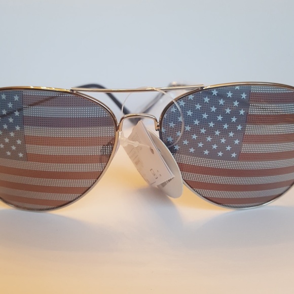 American Flag AVIATOR Sunglasses - Picture 7 of 7