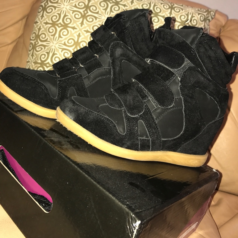 -SOLD-  Wedge Sneakers
