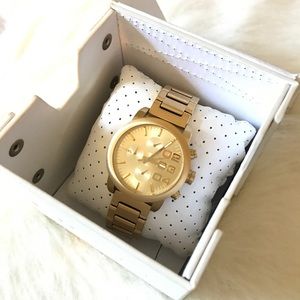 EUC Matte Gold Diesel watch