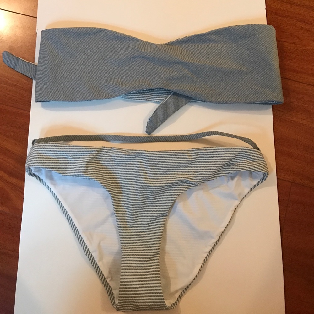 Cute striped bikini