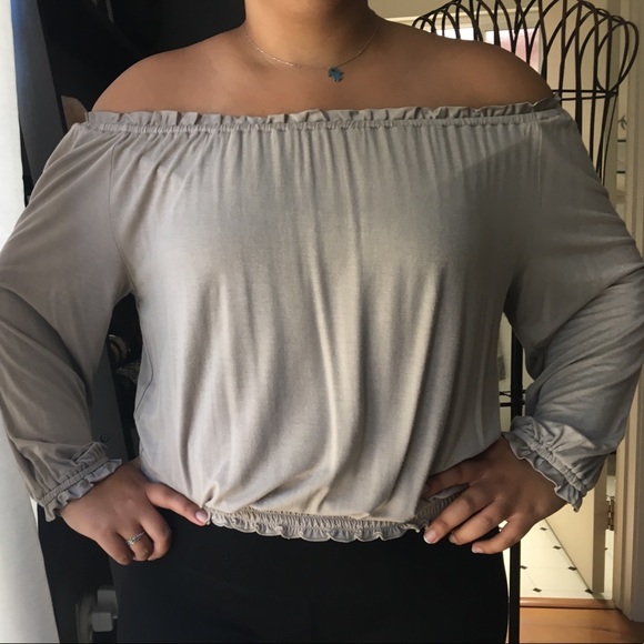 INC International Concepts Tops - INC neutral off the shoulder top INC International Concepts Tops - INC neutral off the shoulder top