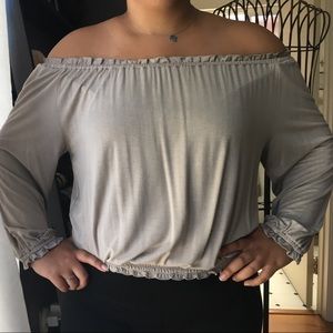 INC International Concepts Tops - INC neutral off the shoulder top INC International Concepts Tops - INC neutral off the shoulder top