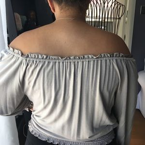 INC International Concepts Tops - INC neutral off the shoulder top INC International Concepts Tops - INC neutral off the shoulder top