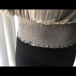 INC International Concepts Tops - INC neutral off the shoulder top INC International Concepts Tops - INC neutral off the shoulder top