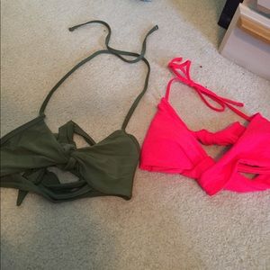Aerie bathing suit tops