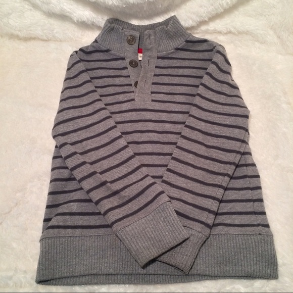 Cherokee Other - Boys Gray Striped Sweater Size 6