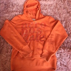 Orange hoodie