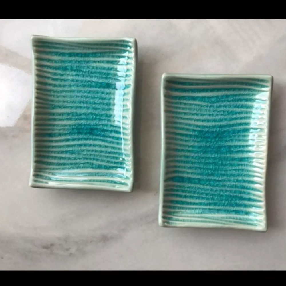 Turquoise ring dishes