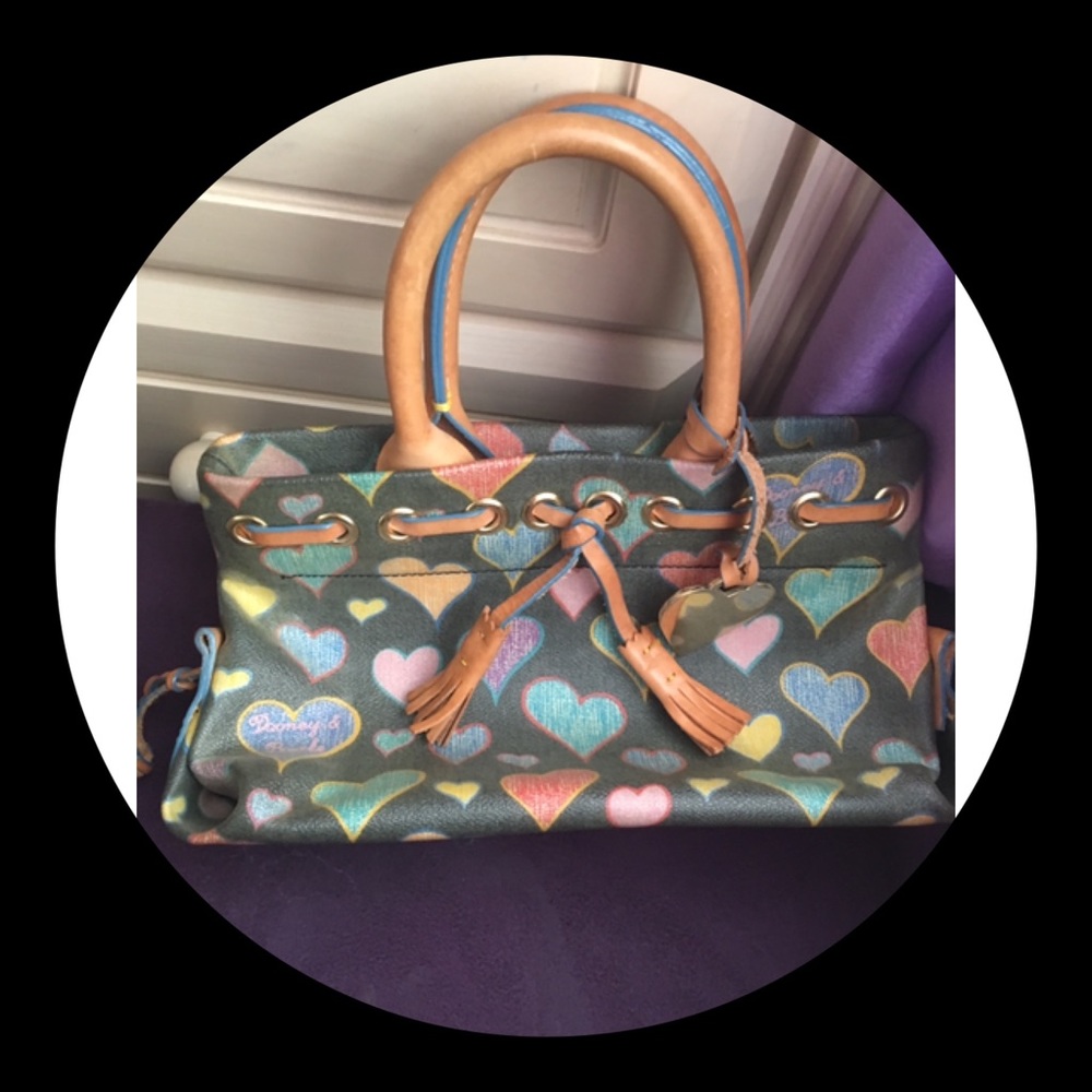 Dooney & Bourke Heart Print Bag
