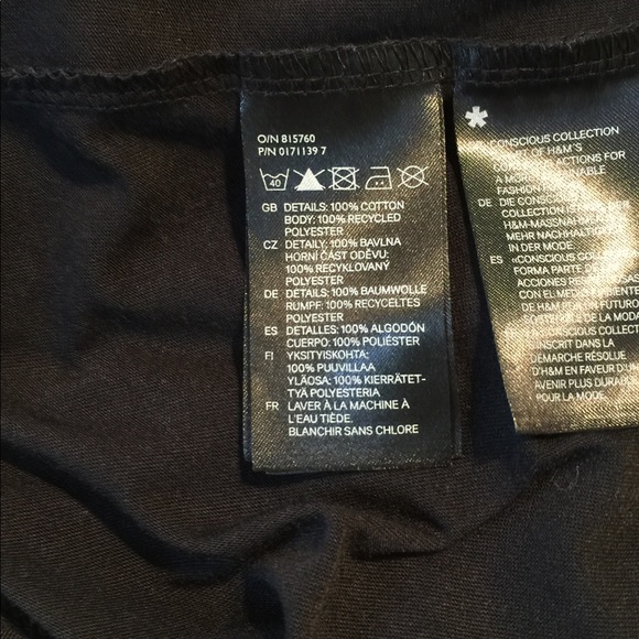 H&M Conscious Collection women's top. Used. Size S - Picture 6 of 7