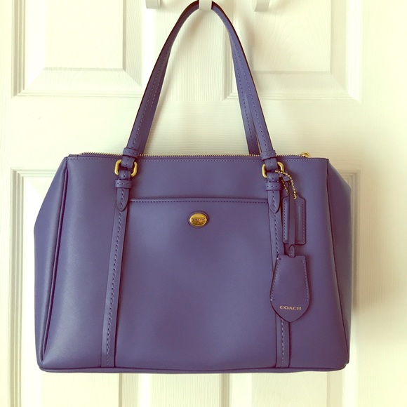 Coach Handbags - Coach Peyton Leather Double Zip Tote